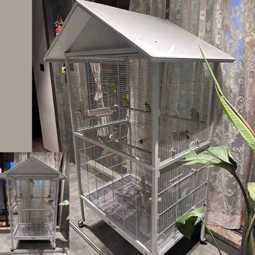 CAGE OISEAUX SUR PIED GRAND MODEL