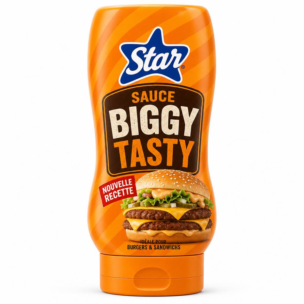 SAUCE BIGGY TASTY STAR ( idéale burgers & sandwichs )