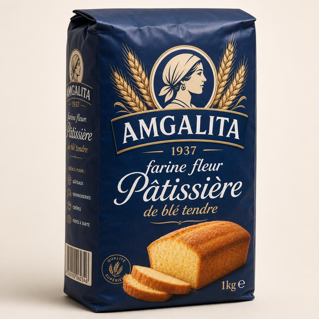 FARINE PATISSIERE AMGALITA 1KG
