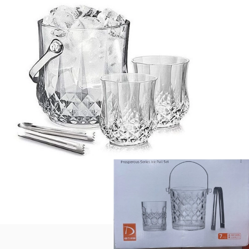 SEAU A GLACE + 6 VERRES
