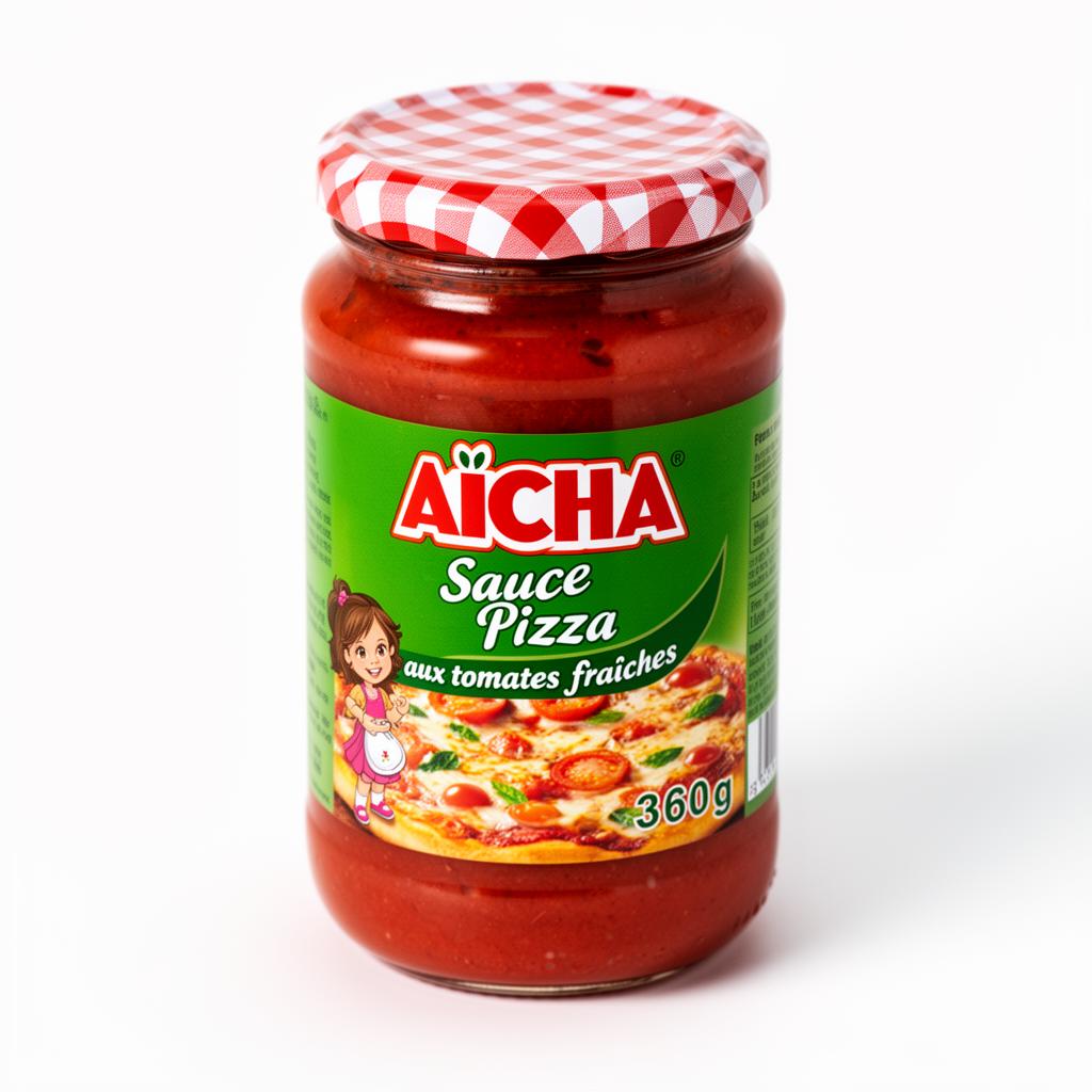 SAUCE PIZZA AICHA 360G AUX HERBES AROMATIQUES