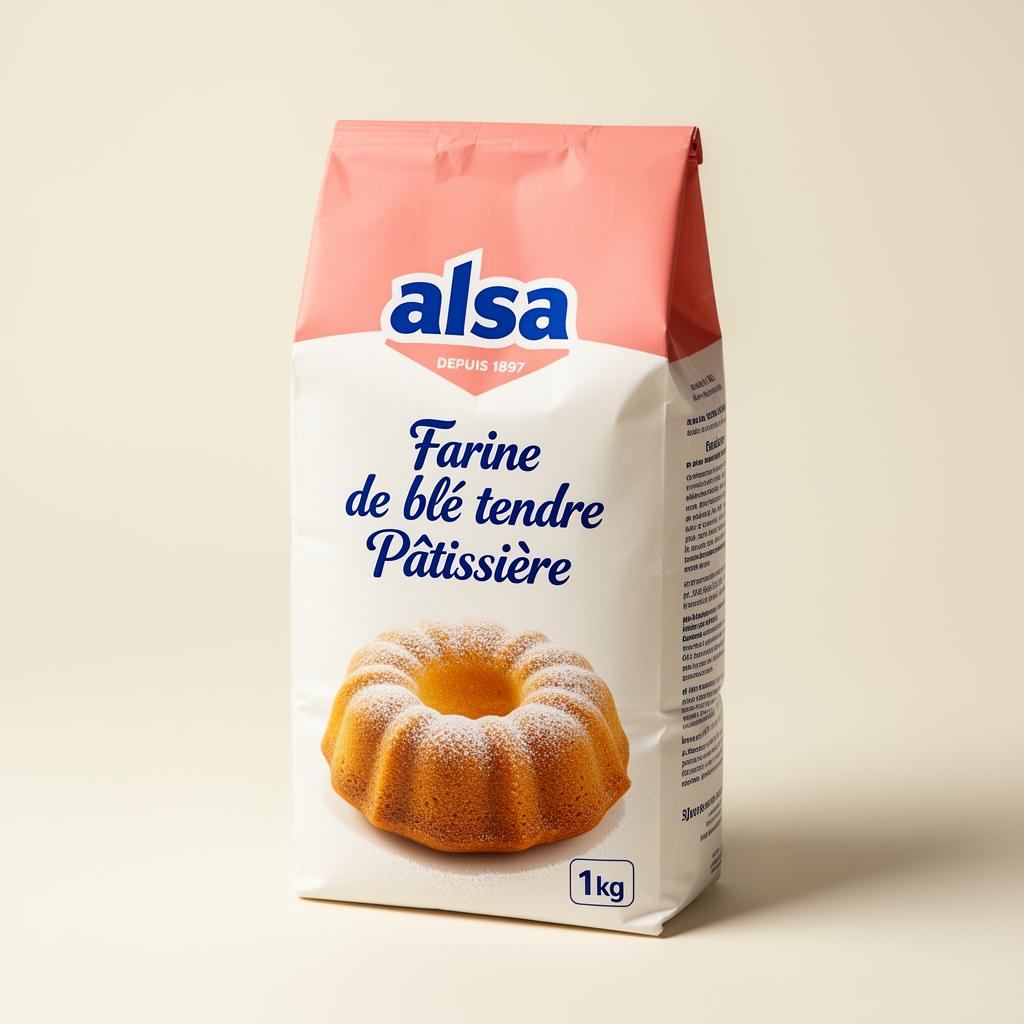 FARINE PATISSIERE ALSA 1KG