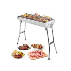 Barbecue Pique-Nique Portable - à Charbon avec Grille en Acier Pliable