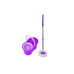 Balai Magique et Seau Essoreur - Mauve