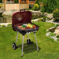 BARBECUE BARBECUE Charbon De Bois Barbecue Barbecue Carré