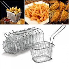 Panier à frite en acier inoxydable