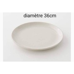 Plateau en porcelaine - 36CM