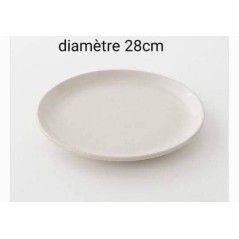 Plateau en porcelaine - 28CM