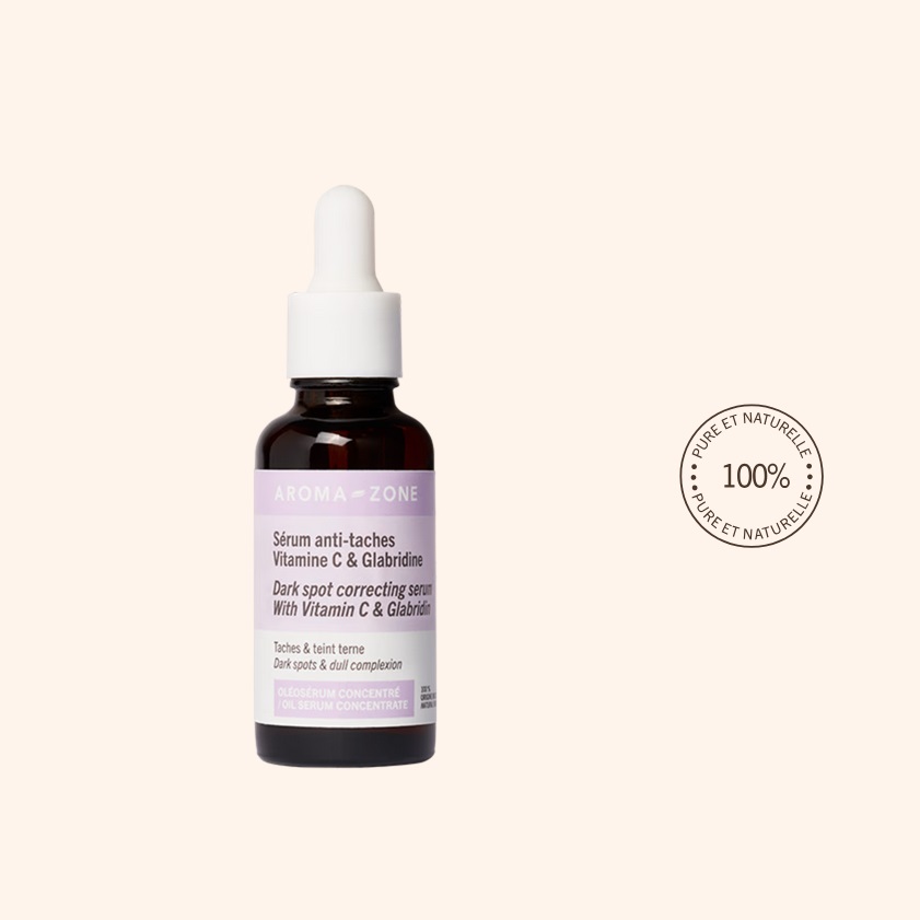 Aroma Zone Anti Taches Oléosérum Vitamine C et Glabridine Peau Terne 30ml