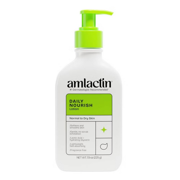 Amlactin Lait Hydratant Exfoliant Doux Peau Rugueuse et Sèche 225 g