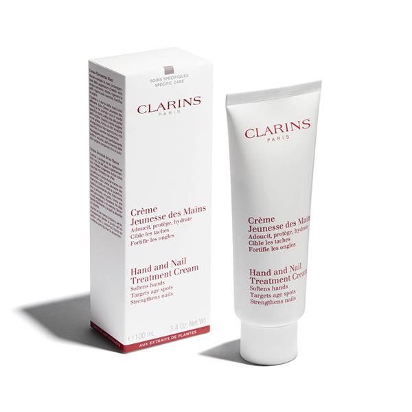 Clarins Hand And Nail Treatment Cream Crème Mains Et Ongles Hydratante Anti Âge Et Effet Jeunesse 100ml