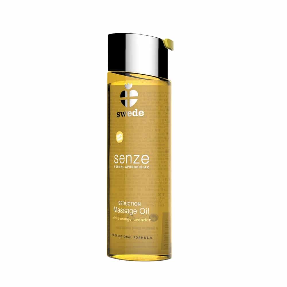 Swede Huile de Massage Senze Seduction Clou de Girofle Orange Et Lavande 100 ml