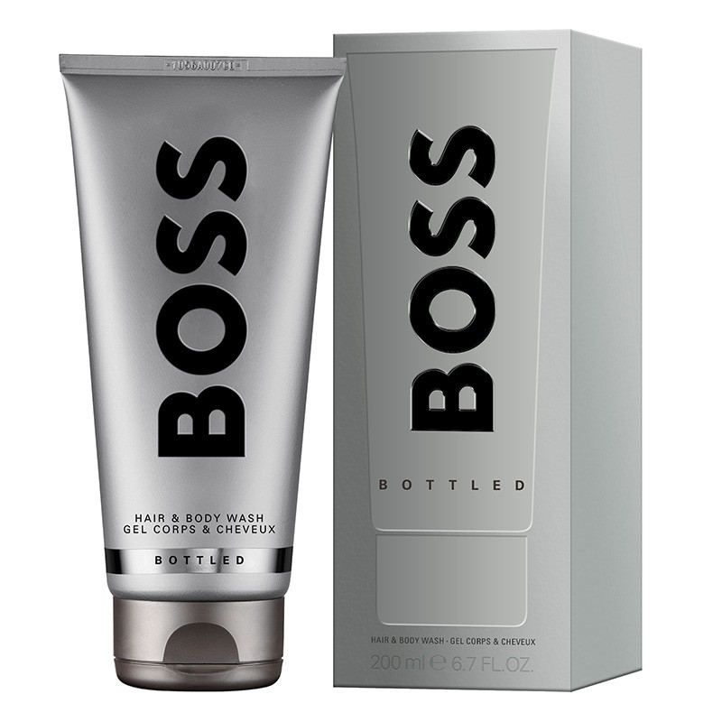 Hugo Boss Bottled Gel Douche Pour Les Cheveux Et Le Corps 200ml