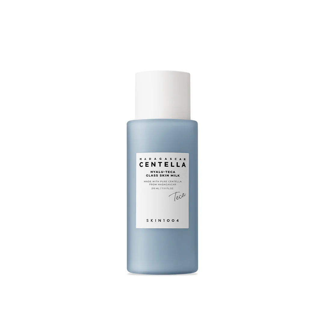 Skin1004 Hyalu Teca Glass Skin Milk Essence Lactée Hydratante et Éclat 210 ml