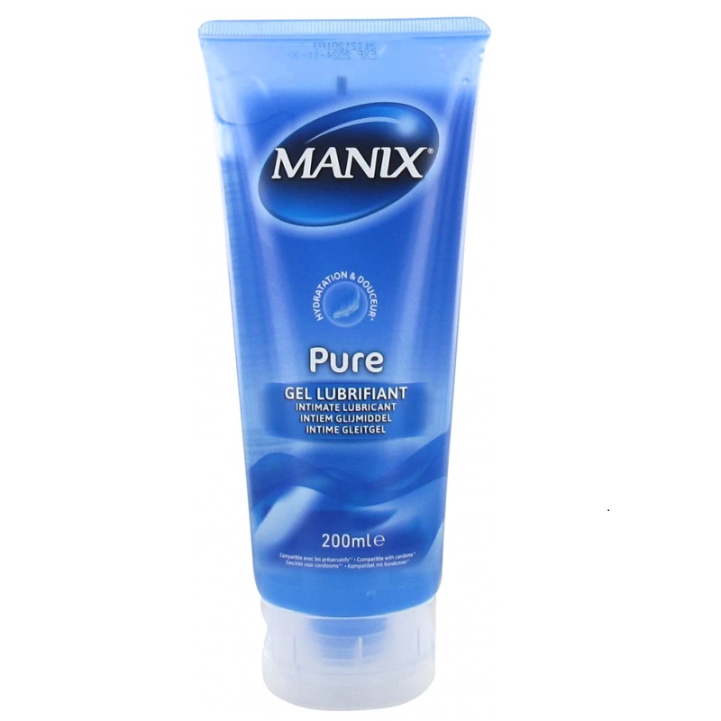 Manix Pure Gel Lubrifiant Intime à Base d’Eau 200 ml