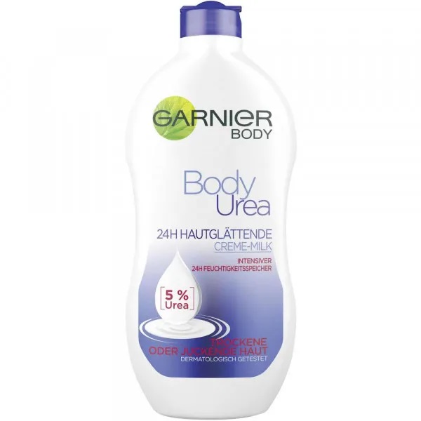 Garnier Body Urea Lait Crème Lissant 5% Urée Peaux Sèches et Rugueuses 400 ml