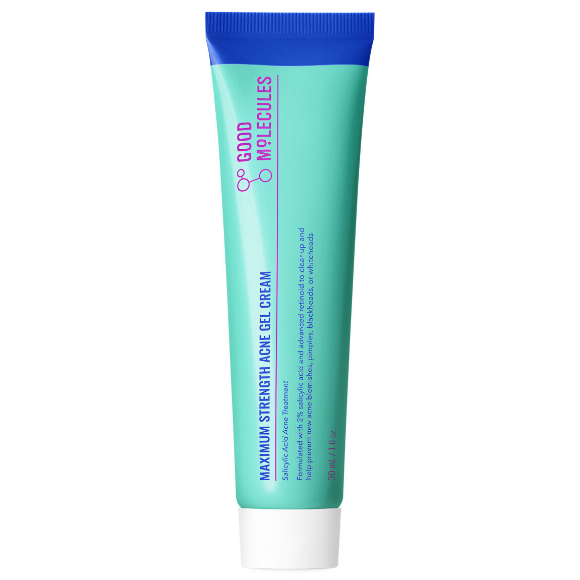 Good Molecules Gel Crème Anti-Imperfections à 2 % l’Acide Salicylique 30 ml
