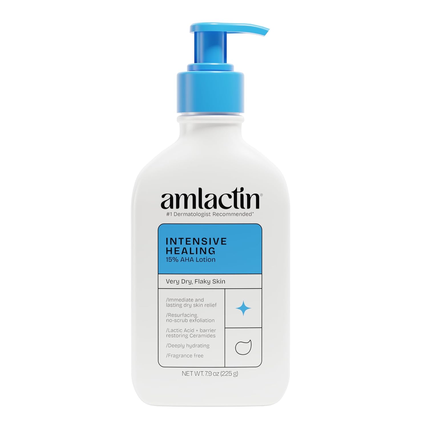 Amlactin Lotion Reparatrice Intensive à 15 % d’Acide Lactique AHA 225 g