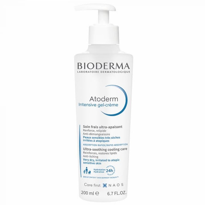 Bioderma Atoderm Intensive Gel Crème Soin Frais Ultra Apaisant 200 ml