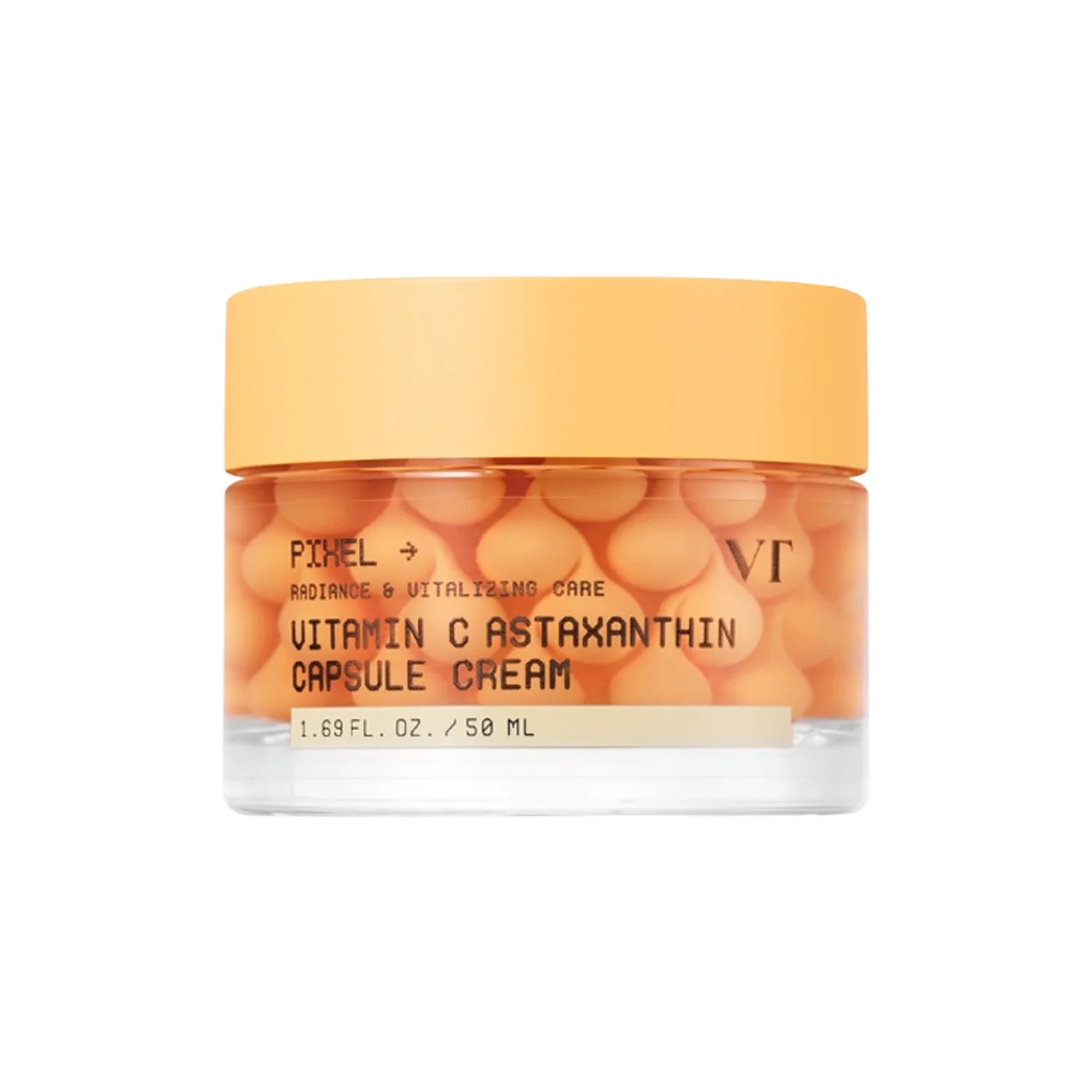 Vt Crème Éclat en Capsules de Vitamine C et d’Astaxanthine Anti-Taches et Anti Age 50 ml