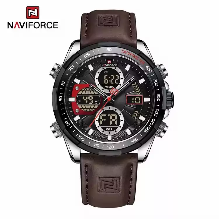 Montre Naviforce premium Marron foncé