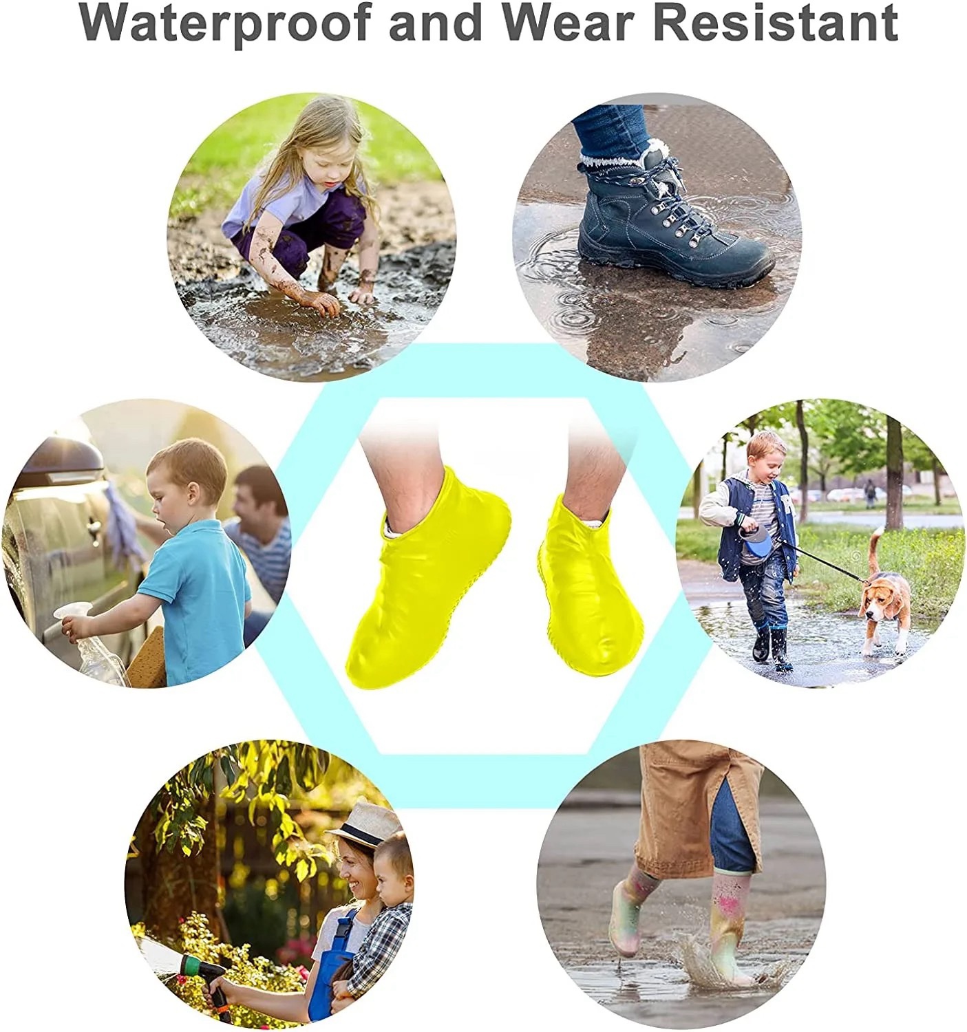 Couvre chaussures imperméable