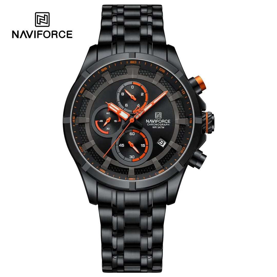 Montre Naviforce Extra Noir/Rouge