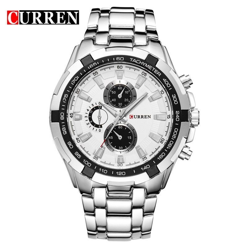 Montre Curren Style Silver /W