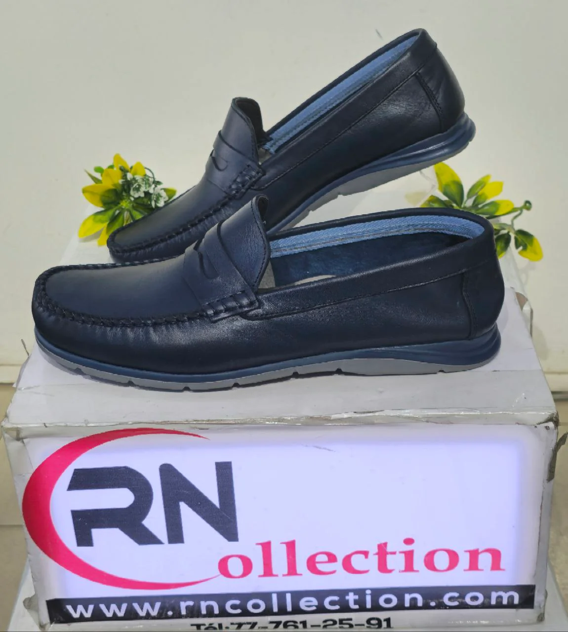 Mocassin R20 Bleu