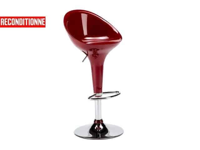 Chaise de guichet rouge reconditionnée Dakar pas cher