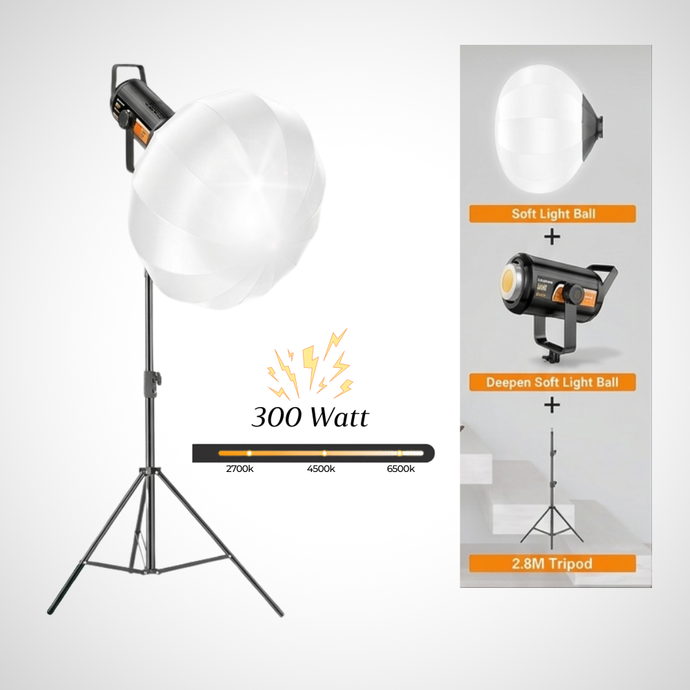 Studio Light PK600S – 300Watt