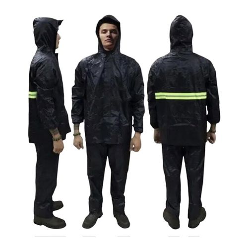 Imperméable avec pantalon – pvc pluie réflecteur