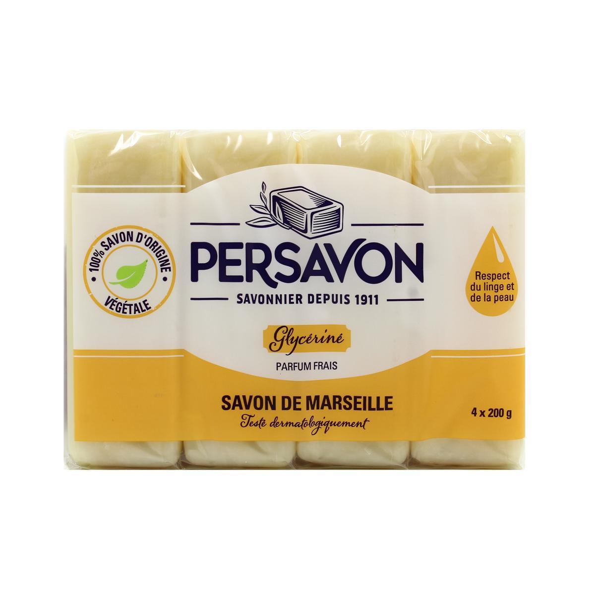 Savon de Marseille PERSAVON – [4x200G]