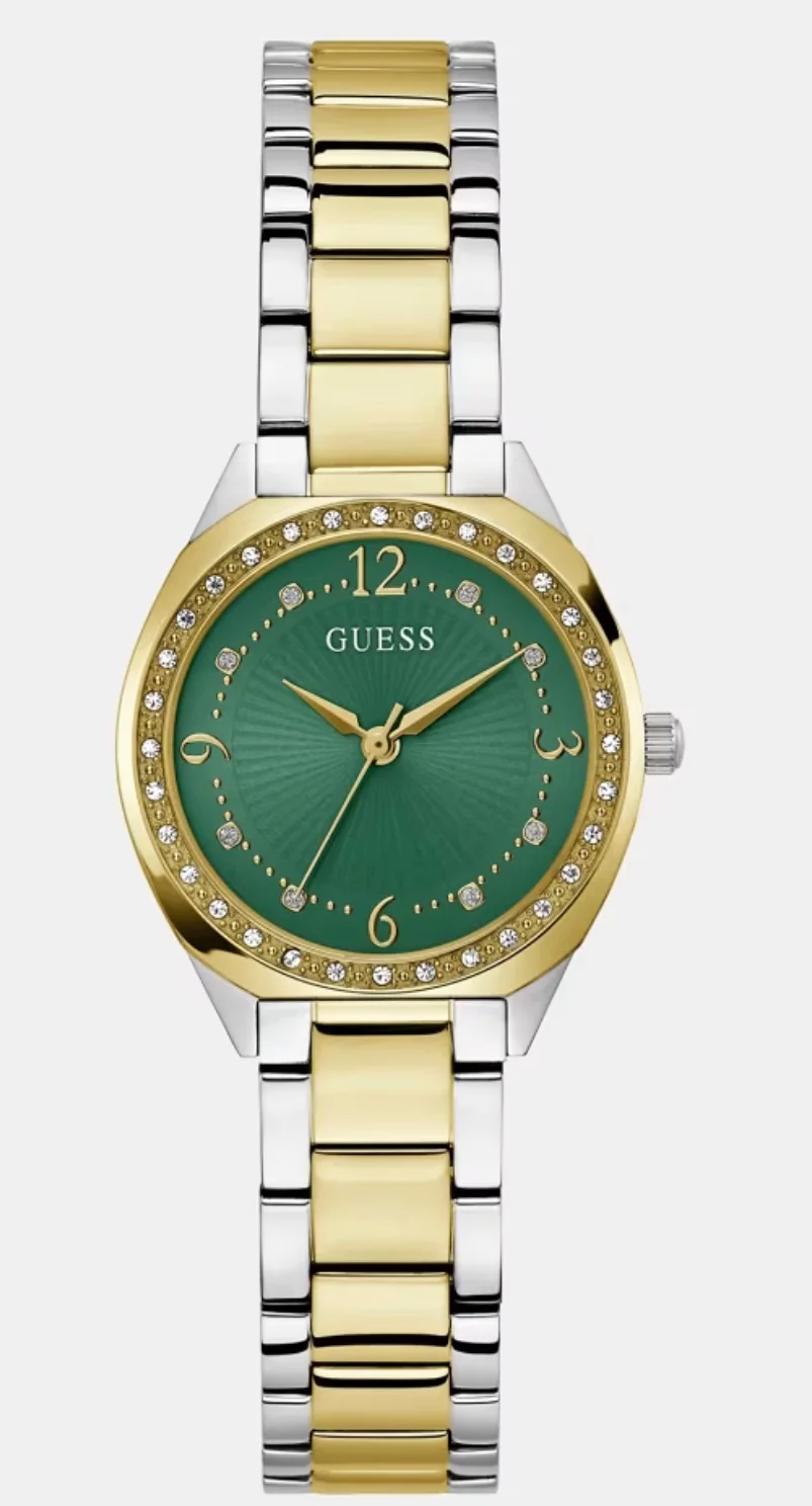 GUESS Montre analogique en cristal